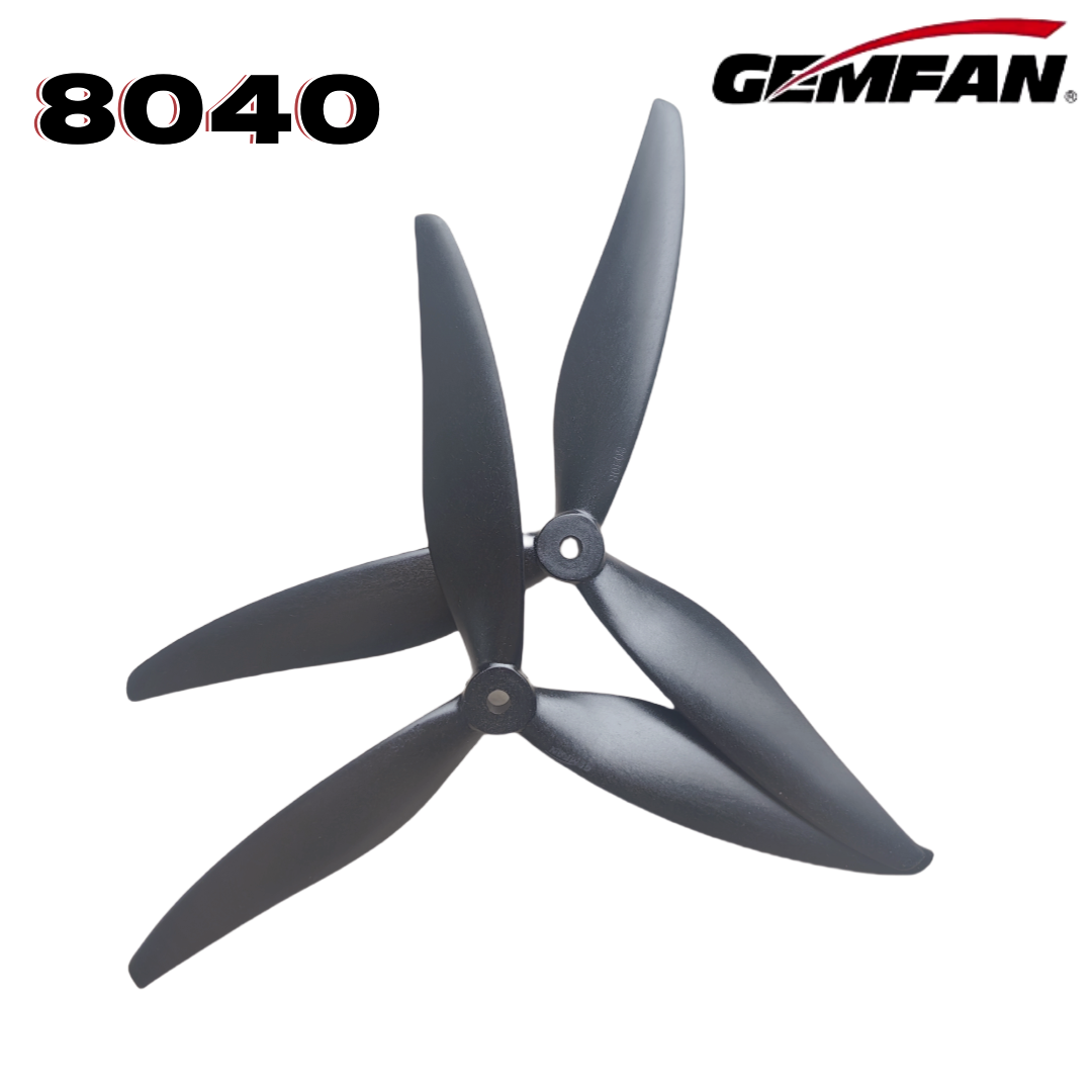 Drone Rc Leading - Gemfan 8040 8X4X3 3-Blade 8-Inch Baling-Baling
