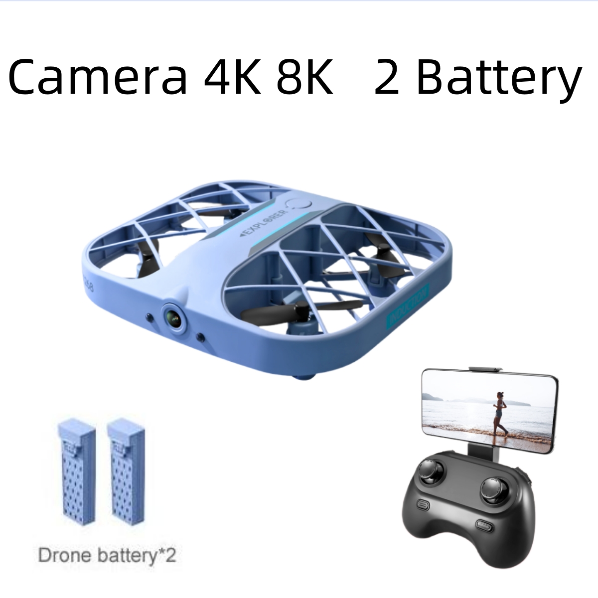 Drone Ae Rc - JJRC H107 FPV RC Drone dengan