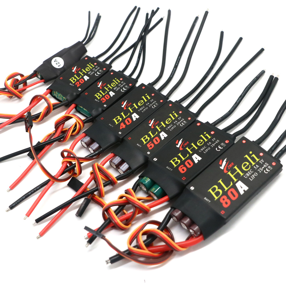 Drone Rc Leading - BLHeli Tanpa Sikat ESC 80A 12A