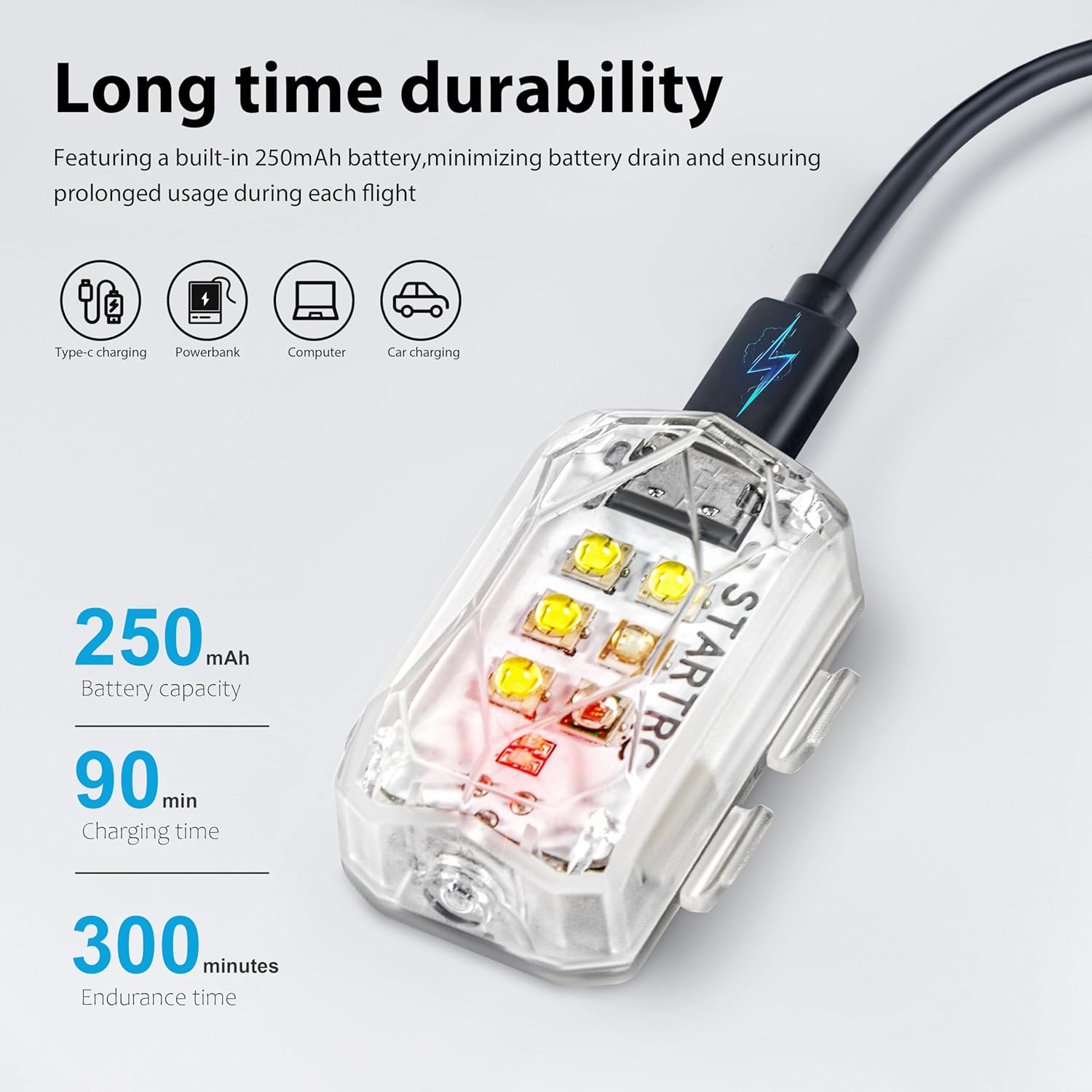 Lampu Strobo Drone STARTRC Lam - Drone Dji Rc Mini ulasan dan harga