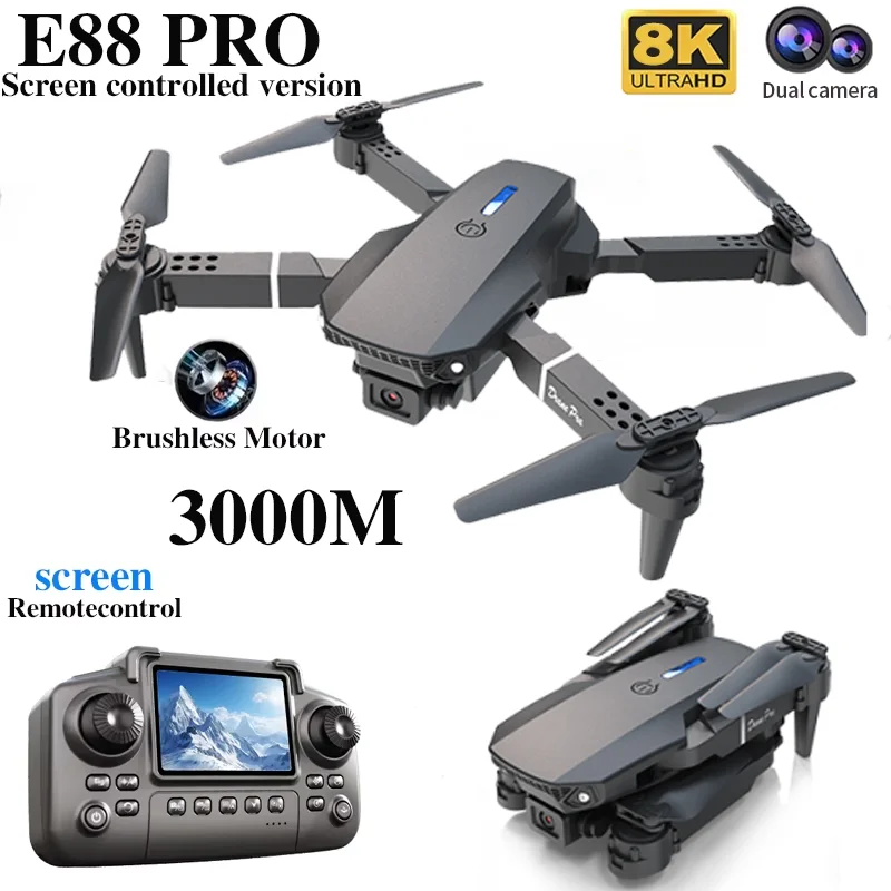 Drone Profesional E88 PRO deng - Drone E88 Rc Quadcopter ulasan dan harga