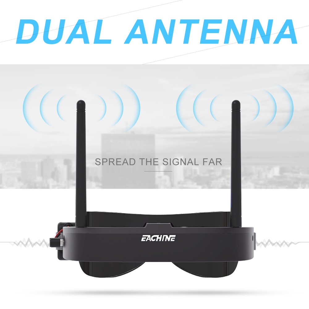 Eachine kacamata FPV EV100, ca - Drone Rc Cover ulasan dan harga