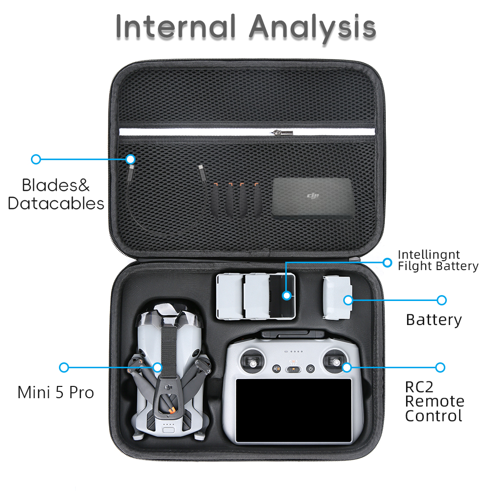 Untuk Mini 5 Pro Case Tas Peny - Drone Rc Cover ulasan dan harga