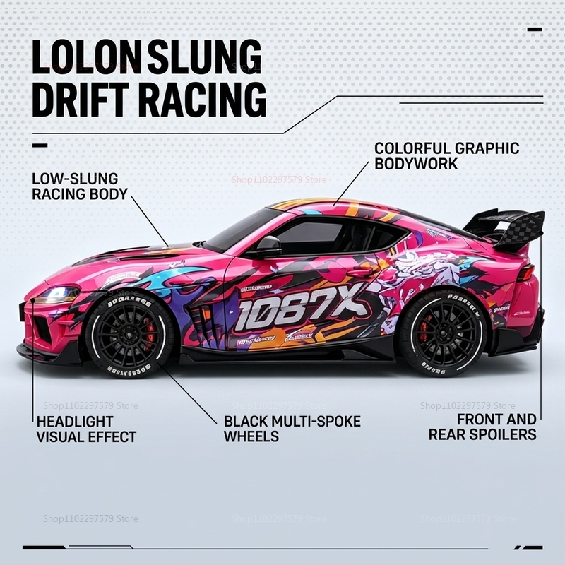 Mobil RC Drift Skala 1:43, Kec - Drone Ae Rc ulasan dan harga